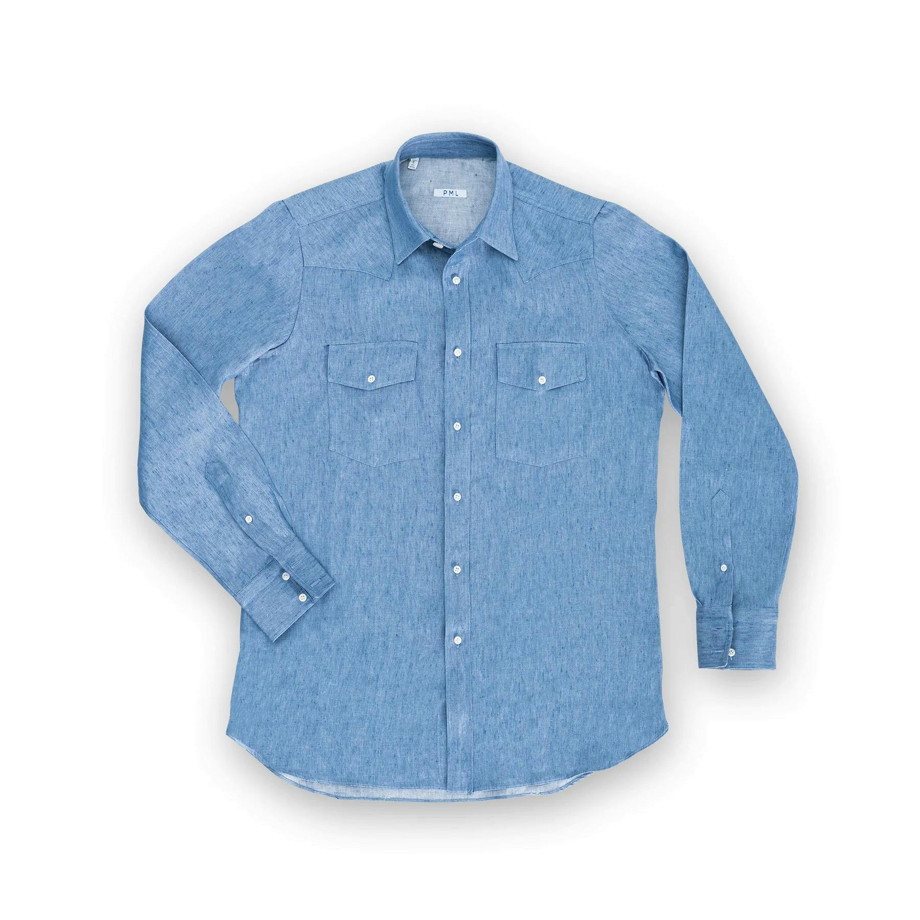 PML Western Denim Shirt – Linen